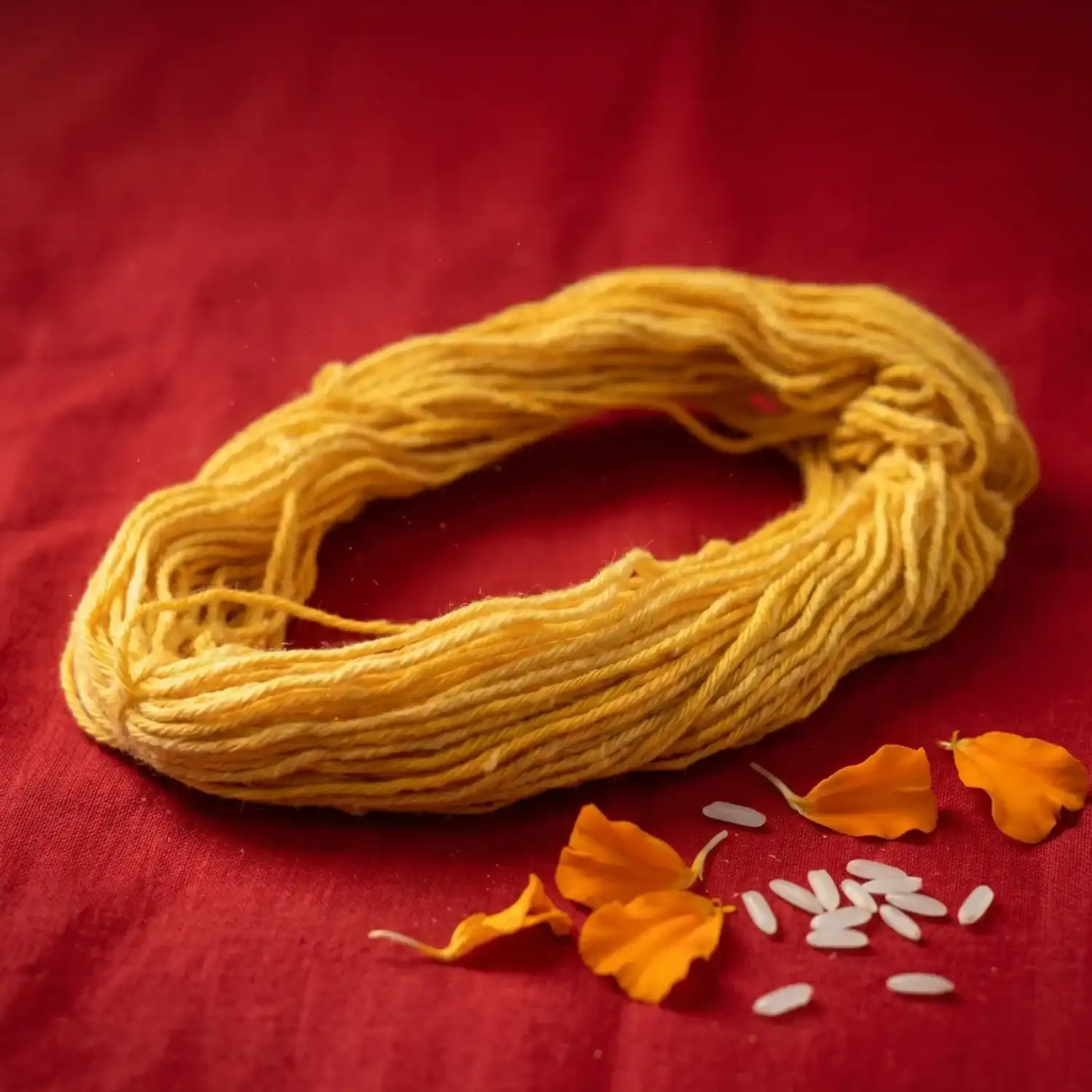 Yellow Moli Dhaga | Peela Kalawa | Yellow Ritual Thread